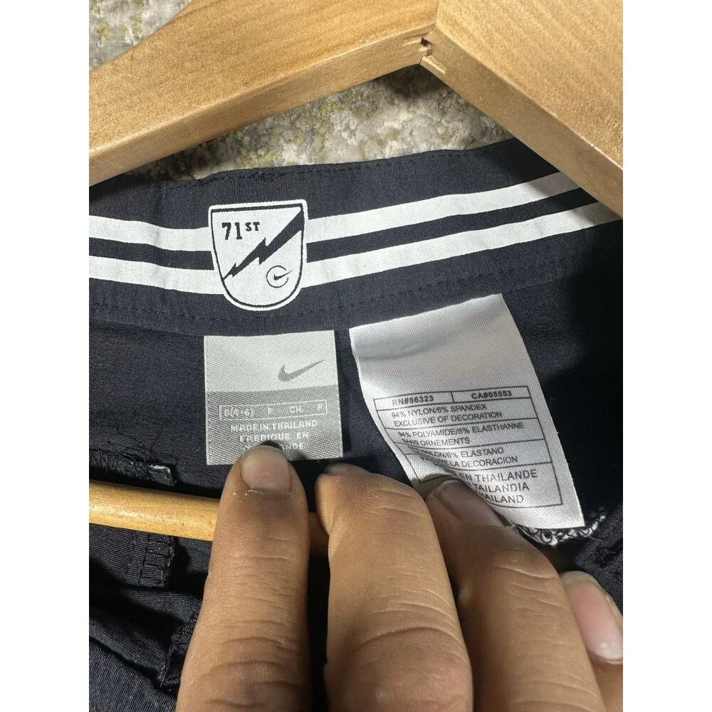 VTG Nike ACG 71st Black Ski Snow Pants Women 4 S Y2K Gorpcore Technical Cargo